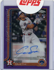 Cam Smith 2025 Topps Chrome Purple Rookie Autograph #'d 221/250 (Sealed)