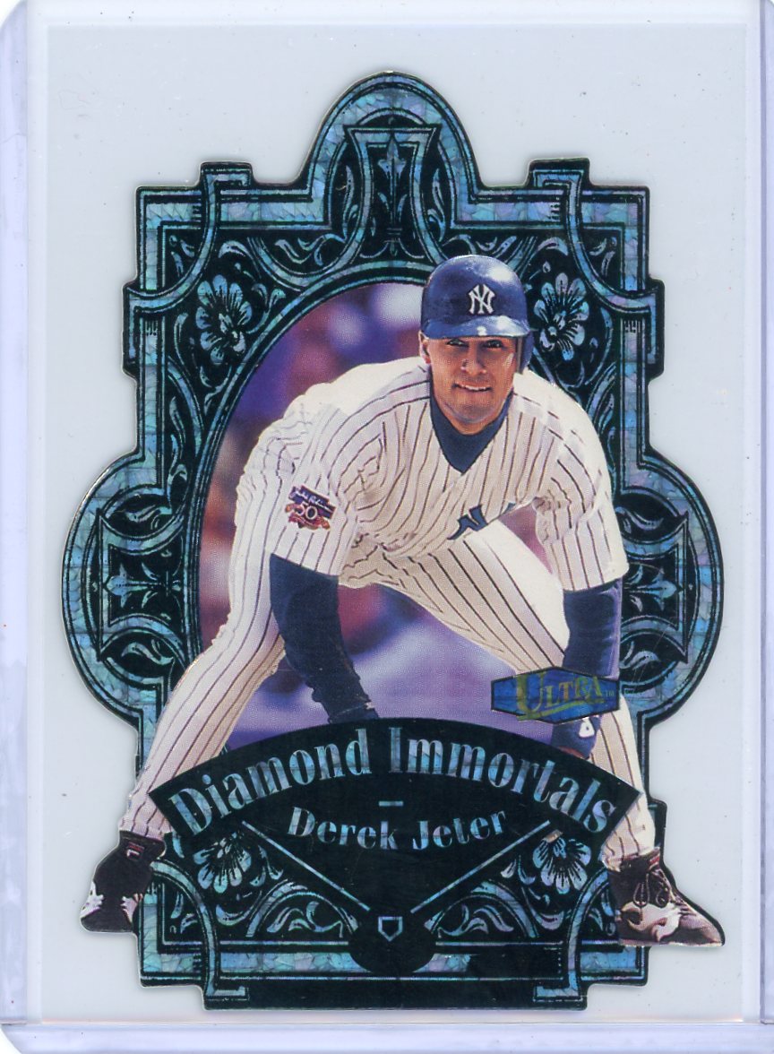Derek Jeter 1998 Fleer Ultra Diamond Immortals Die-Cut