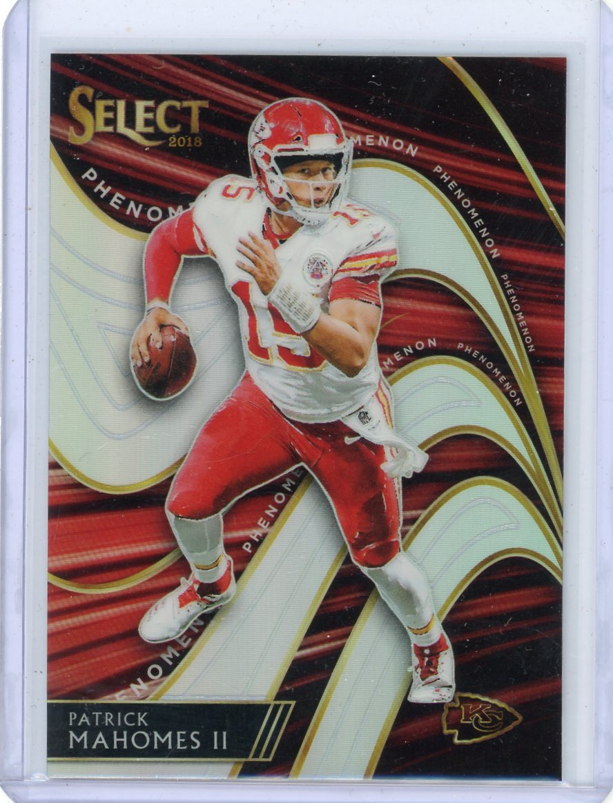 Patrick Mahomes II 2018 Panini Select Phenomenon Prizm