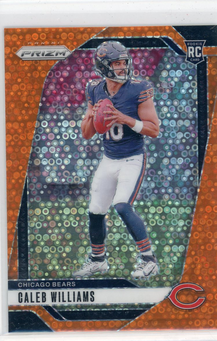 Caleb Williams 2024 Panini Prizm Disco Prizm Rookie Card