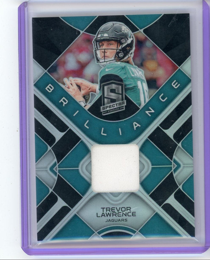 Trevor Lawrence 2023 Panini Spectra Brilliance Patch 