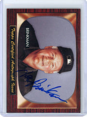 Joe Brinkman 2004 Topps Heritage Umpire autograph