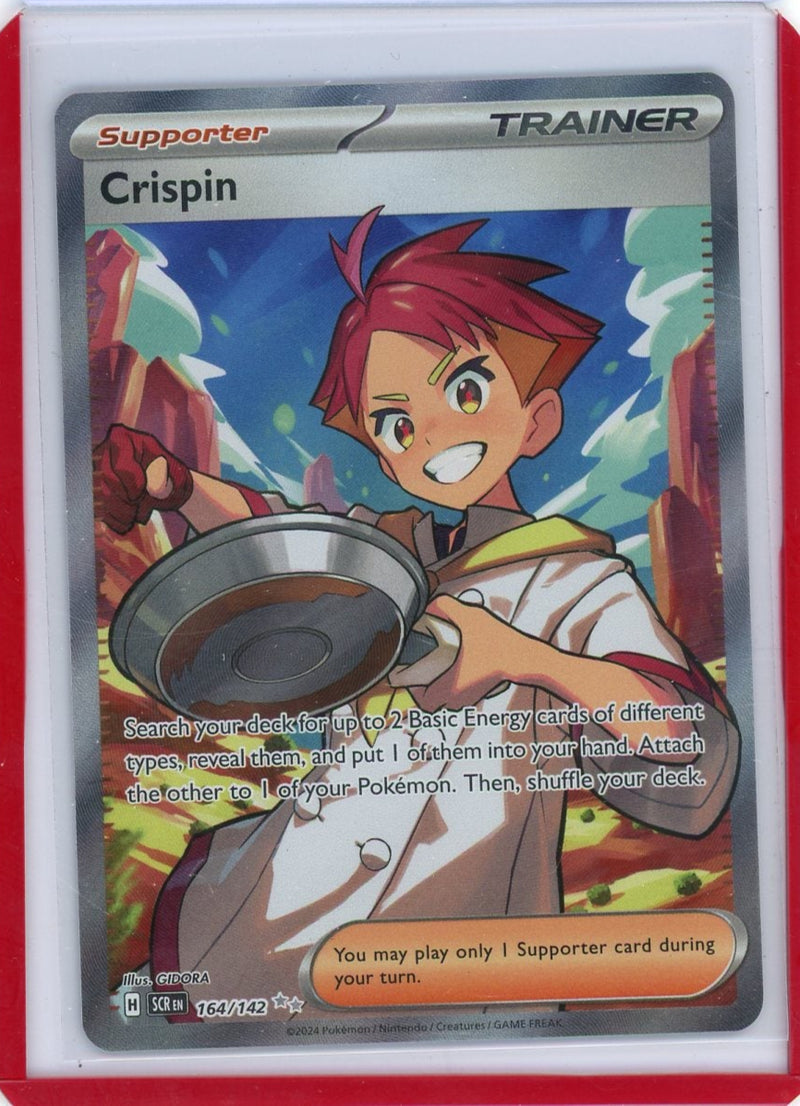 Crispin Pokémon Stellar Crown Full-Art 