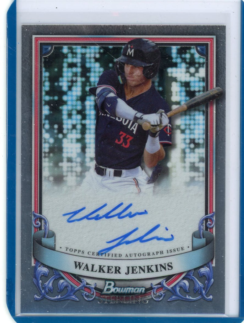 Walker Jenkins 2024 Bowman Sterling Prospect Auto