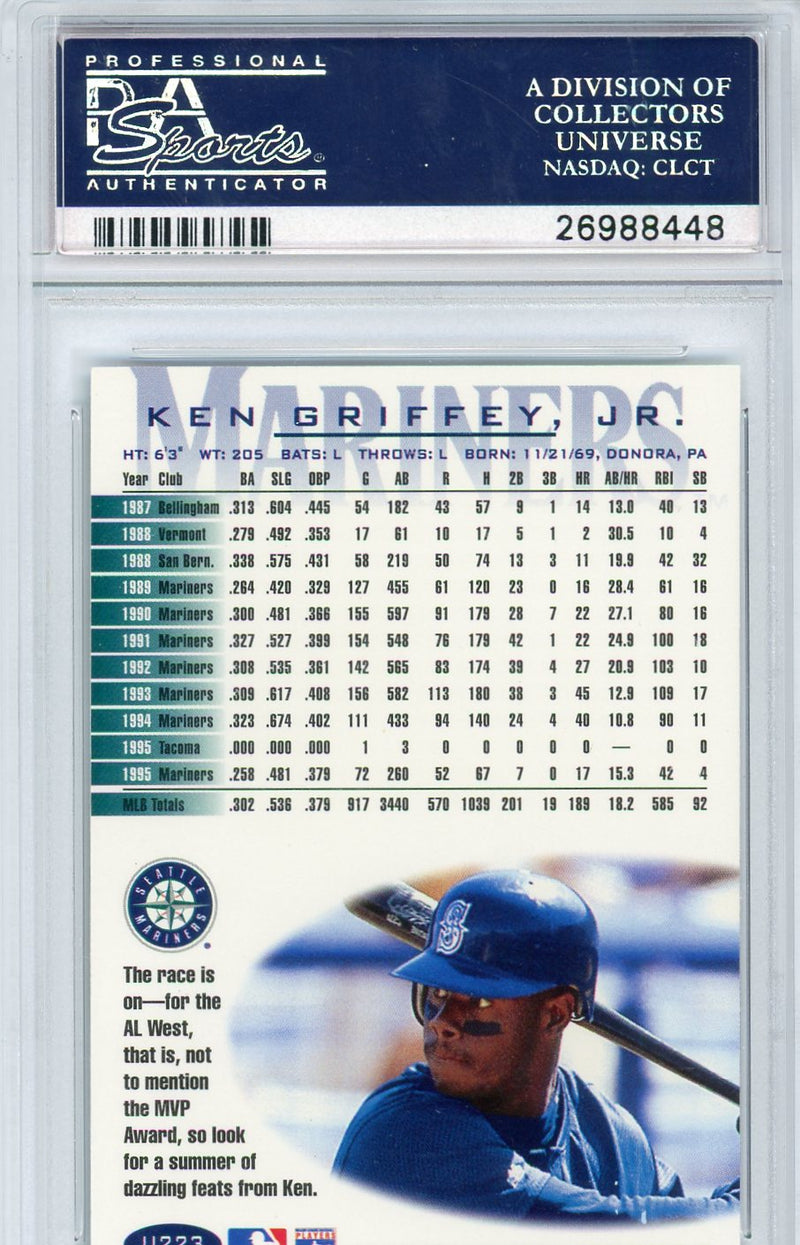 Ken Griffey Jr. 1996 Fleer Update Tiffany 