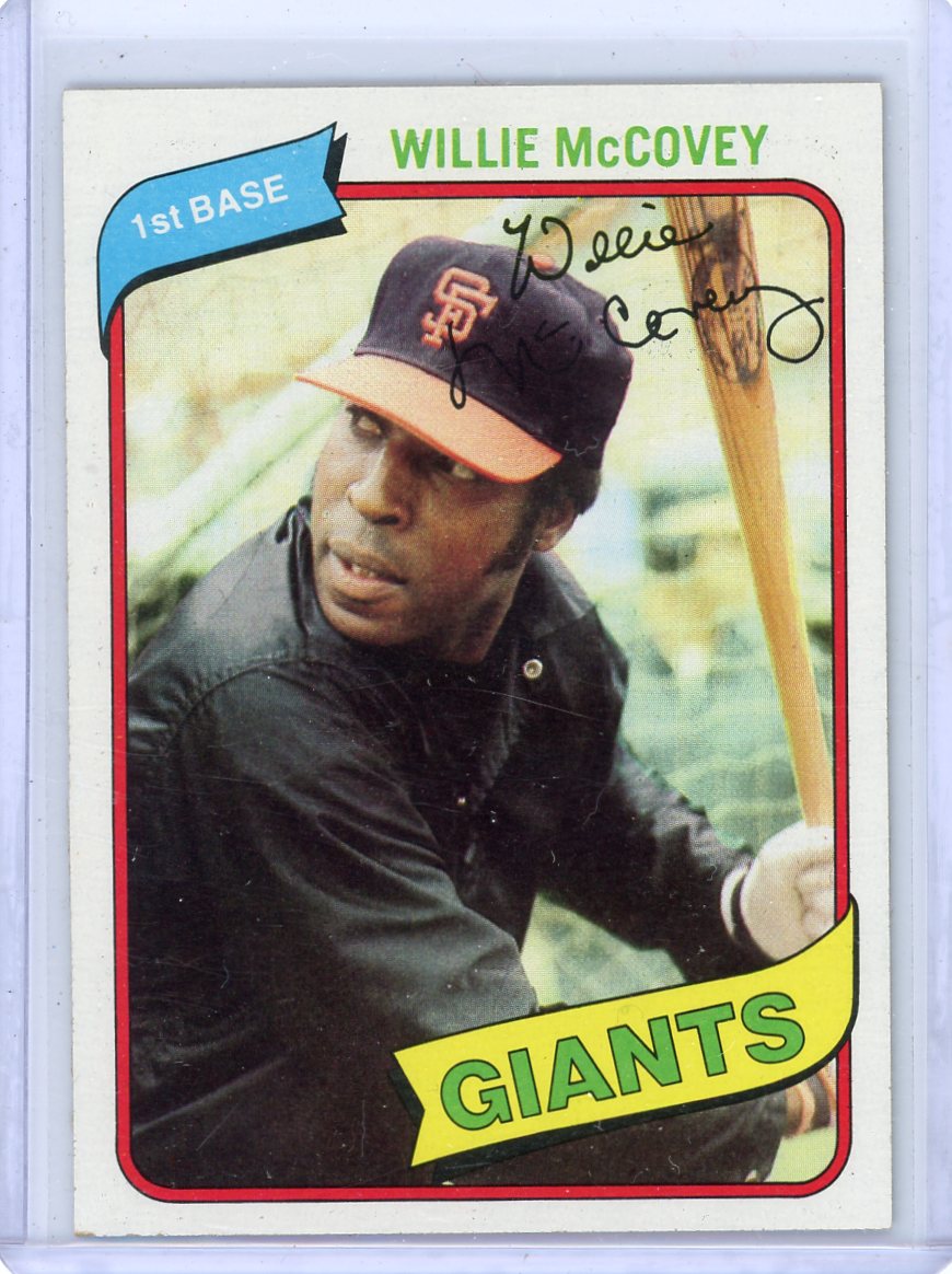 Willie McCovey 1980 Topps #335