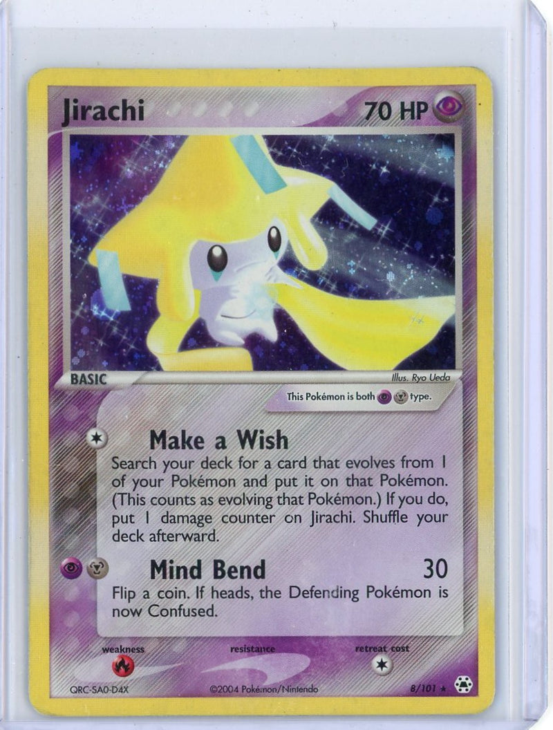 Jirachi 2004 Pokemon rare holo 8/101