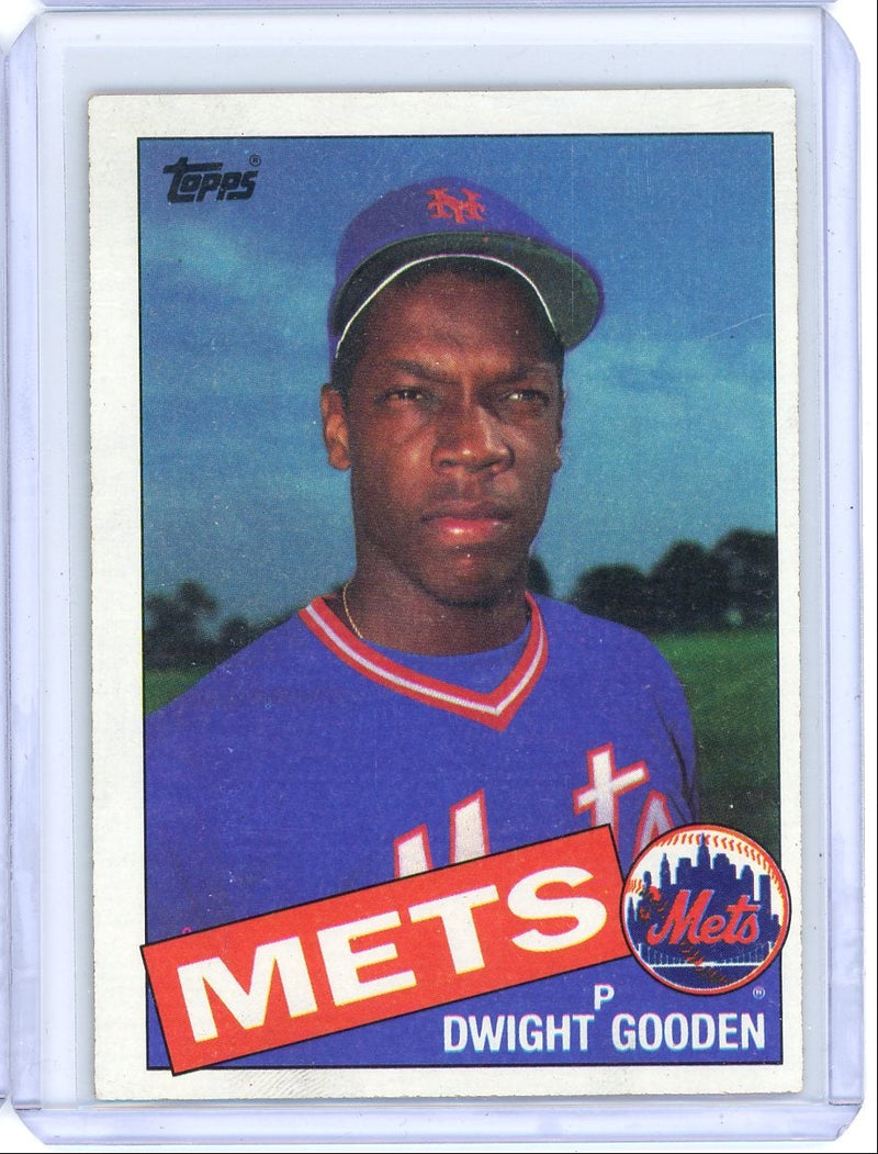 Dwight Gooden 1985 Topps Baseball RC 
