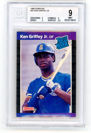 Ken Griffey Jr 1989 Donruss Rated Rookie #33 BGS 9