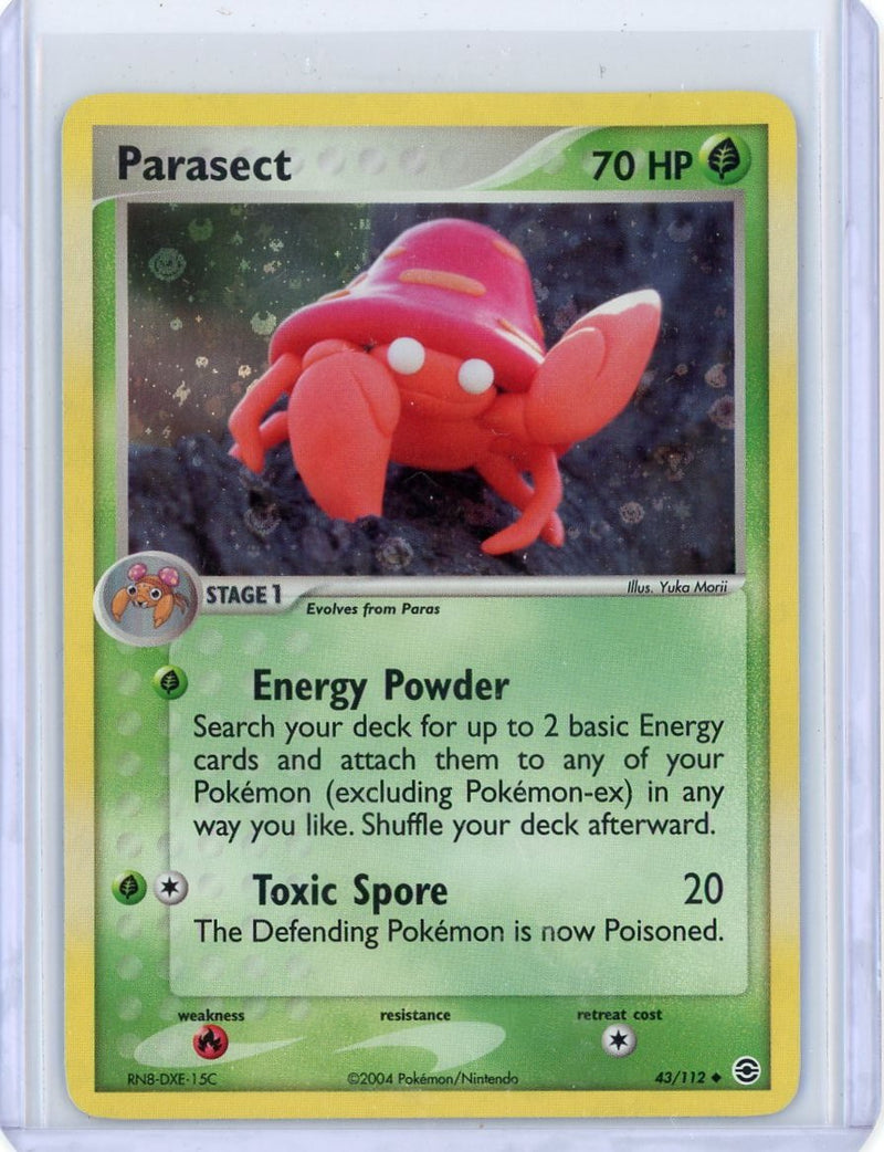 Parasect 2004 Pokemon Reverse holo 43/112