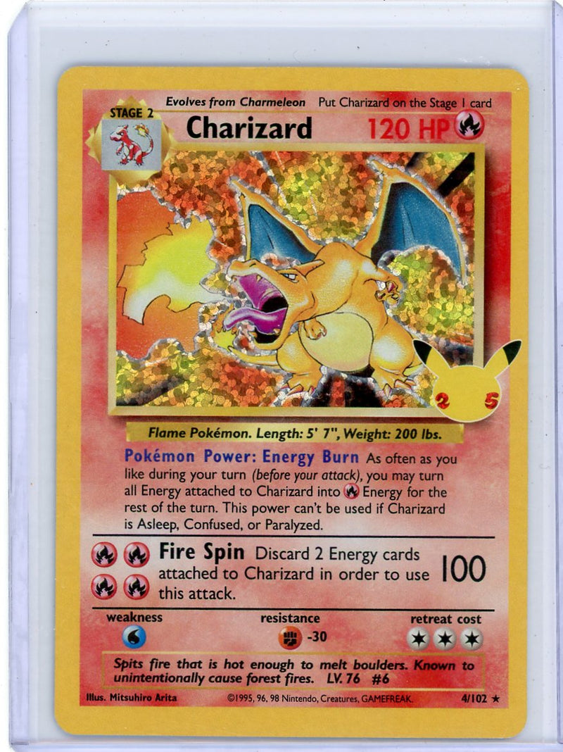 Charizard Pokémon Celebrations Classic Collection 