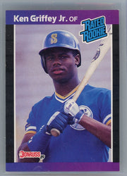 Ken Griffey Jr. 1989 Donruss Rated Rookie #33
