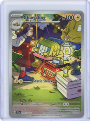 Charjabug Pokémon Temporal Forces Illustration Rare #169/162