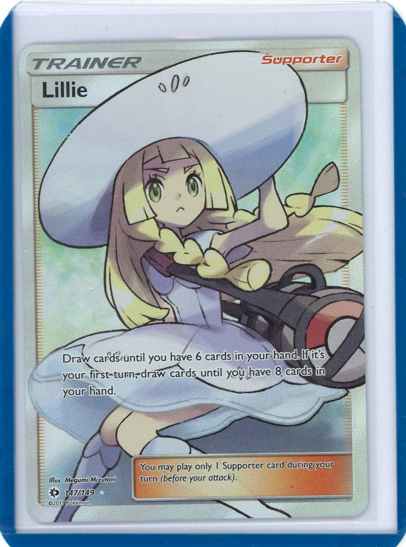 Lillie Pokémon Sun & Moon Base Set Full-Art 