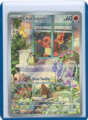 Charmander 2023 Pokemon Obsidian Flames Black Star Promo #044