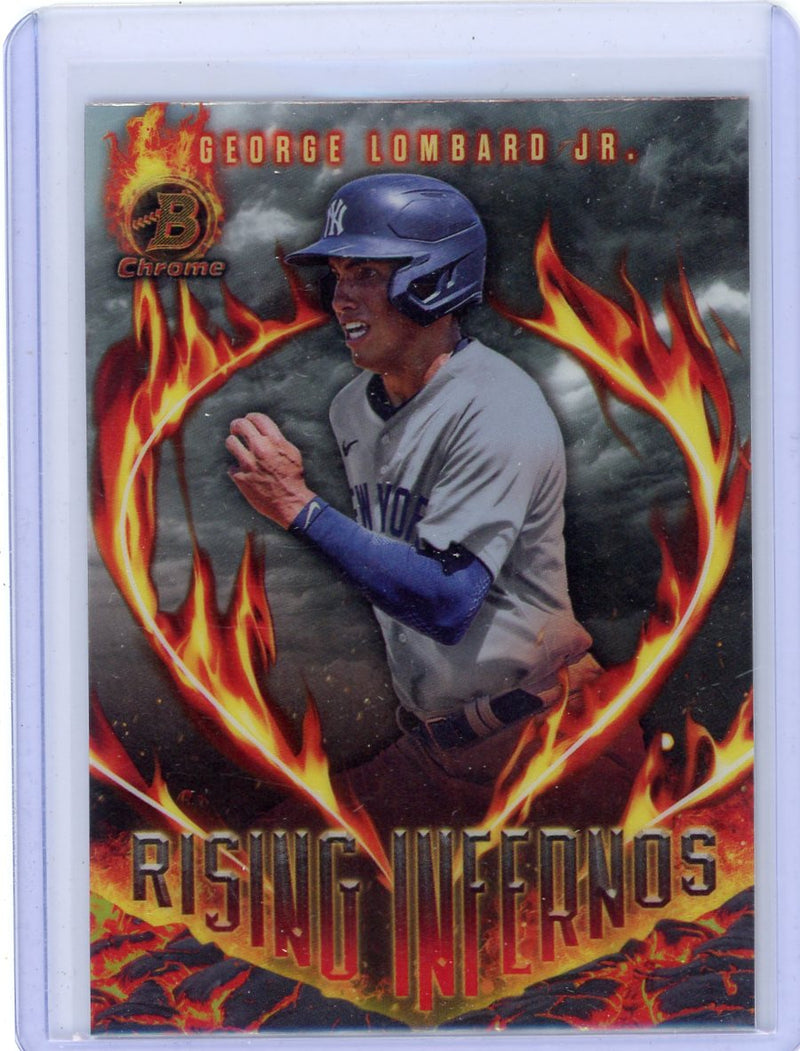 George Lombard Jr. 2024 Bowman Chrome Rising Infernos