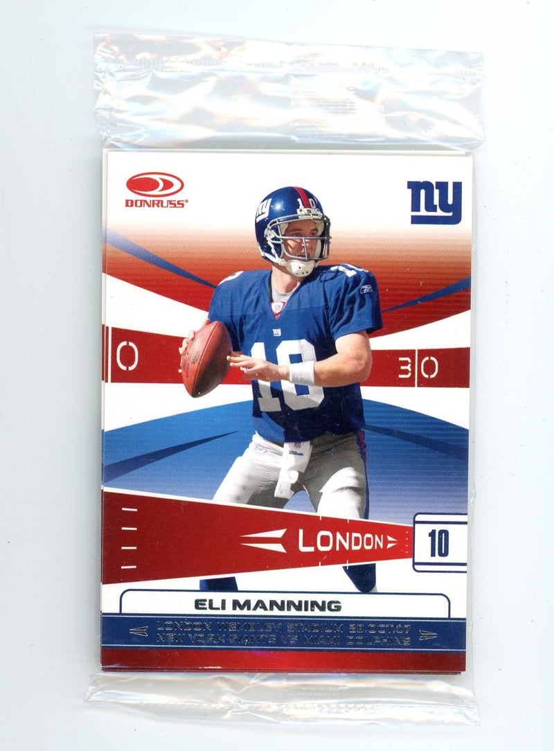 2007 Donruss Playoff International Series London Giants vs Dolphins pack sealed