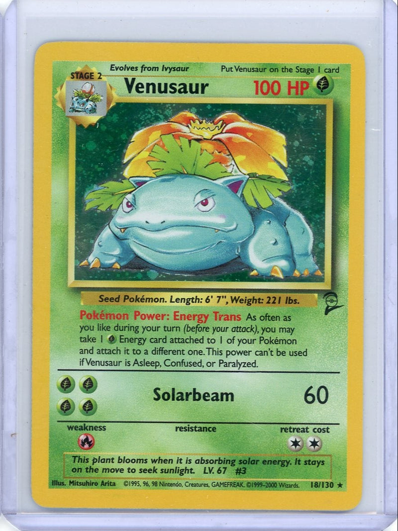 Venusaur Base Set 2 Holo 18/130