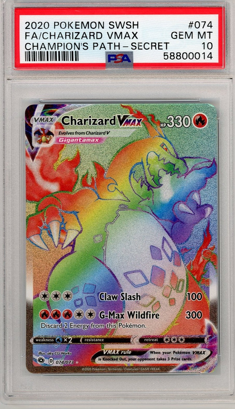 Charizard VMAX 2020 Pokemon Champion&