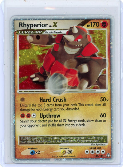 Rhyperior Pokémon Legends Awakened Lv.X #145/146