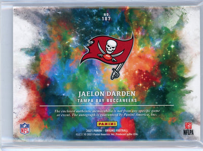 Jaelon Darden 2021 Panini Origins RPA