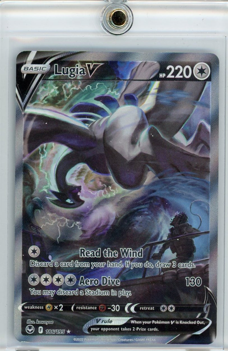 Lugia V 2022 Pokemon special illustraion rare holo 186/195