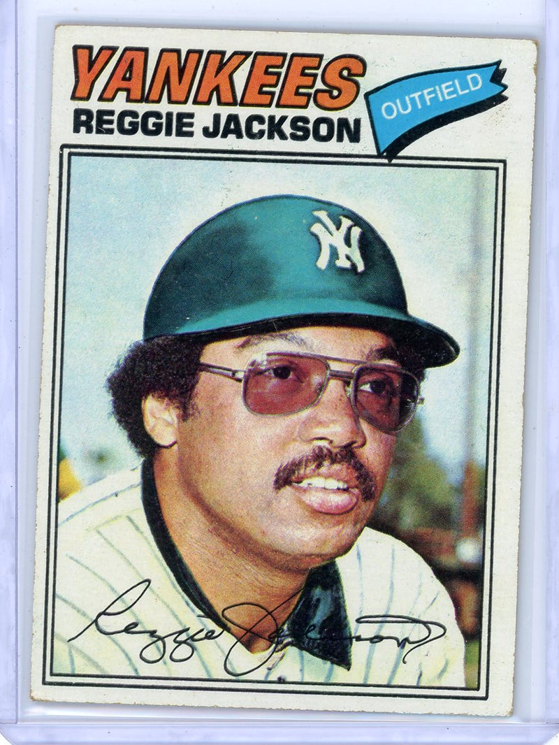 Reggie Jackson 1977 Topps 