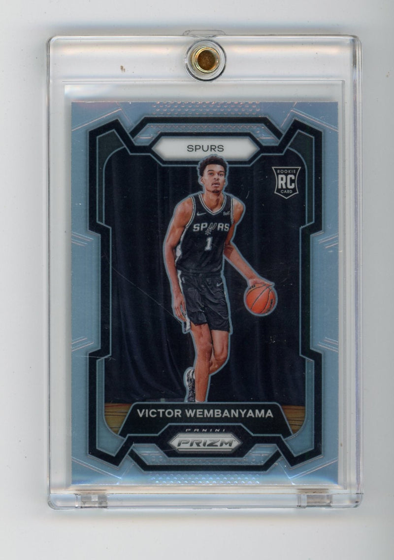 Victor Wembanyama 2023-24 Panini Prizm silver prizm rookie card