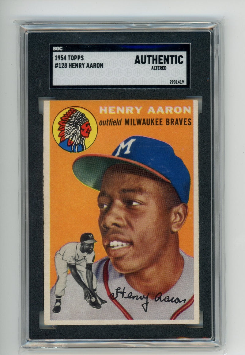 Henry (Hank) Aaron 1954 Topps 