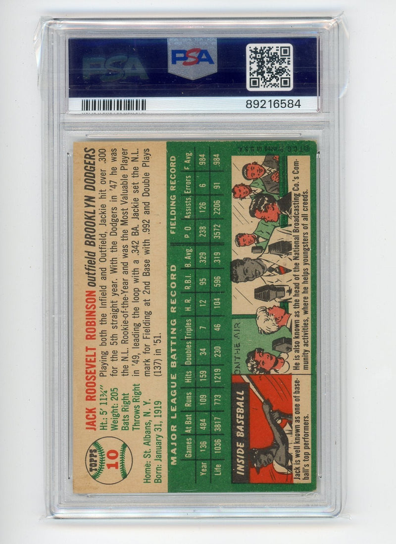 Jackie Robinson 1954 Topps 