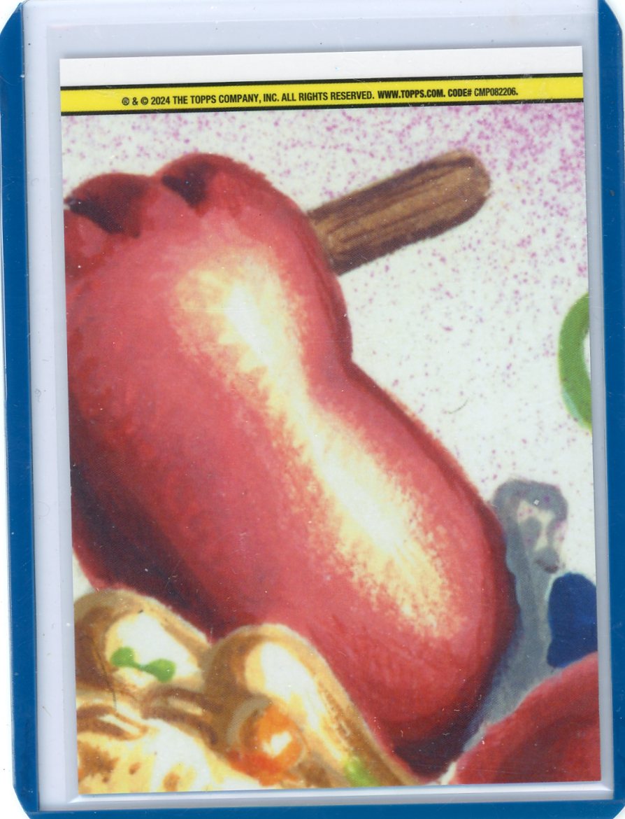 Rory Mcqueen 2024 Garbage Pail Kids Chrome Roy L Flush Autograph