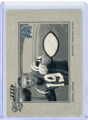 Johnny Unitas 2000 Fleer Feel the Game Classics game-used jersey relic