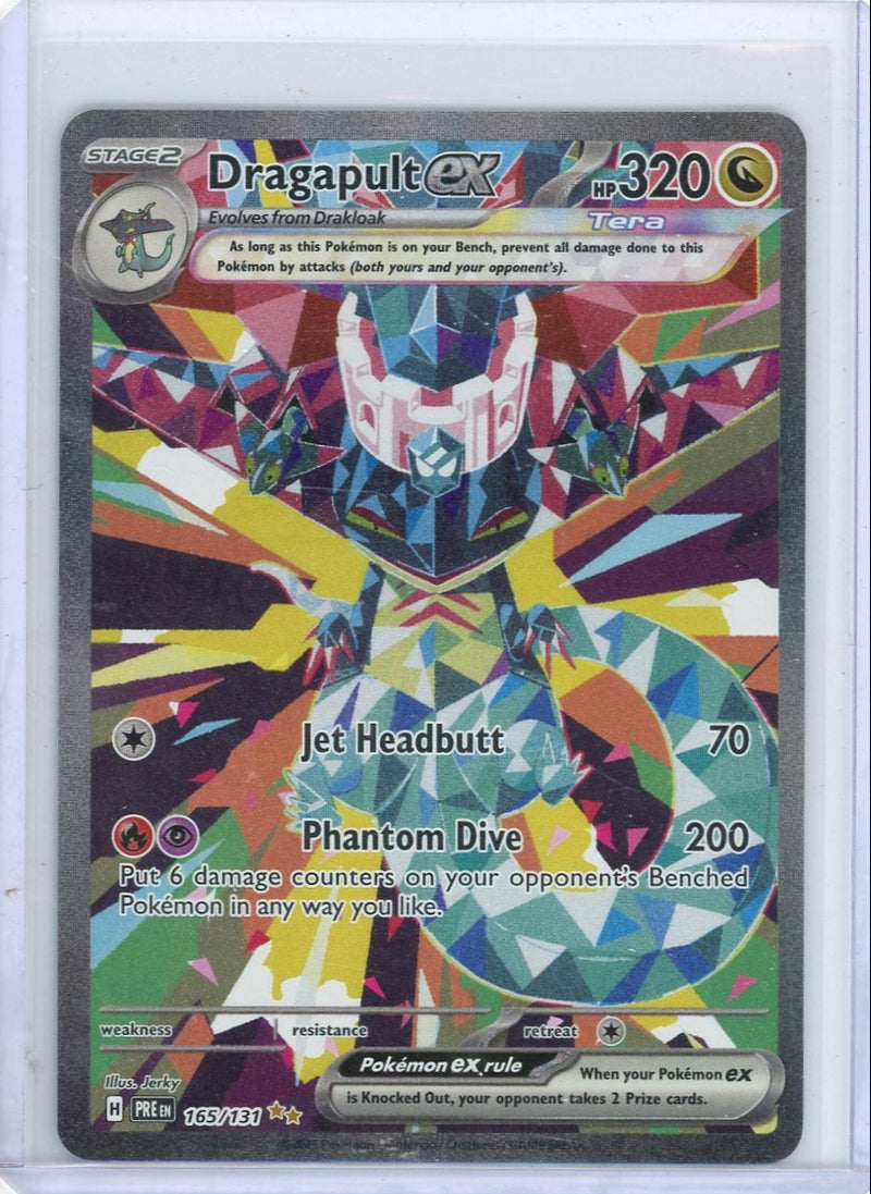 Dragapult ex Pokémon Prismatic Evolutions Special Illustration Rare 