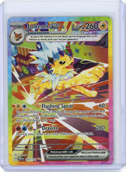 Jolteon ex Pokémon Prismatic Evolutions Special Illustration Rare #153/131