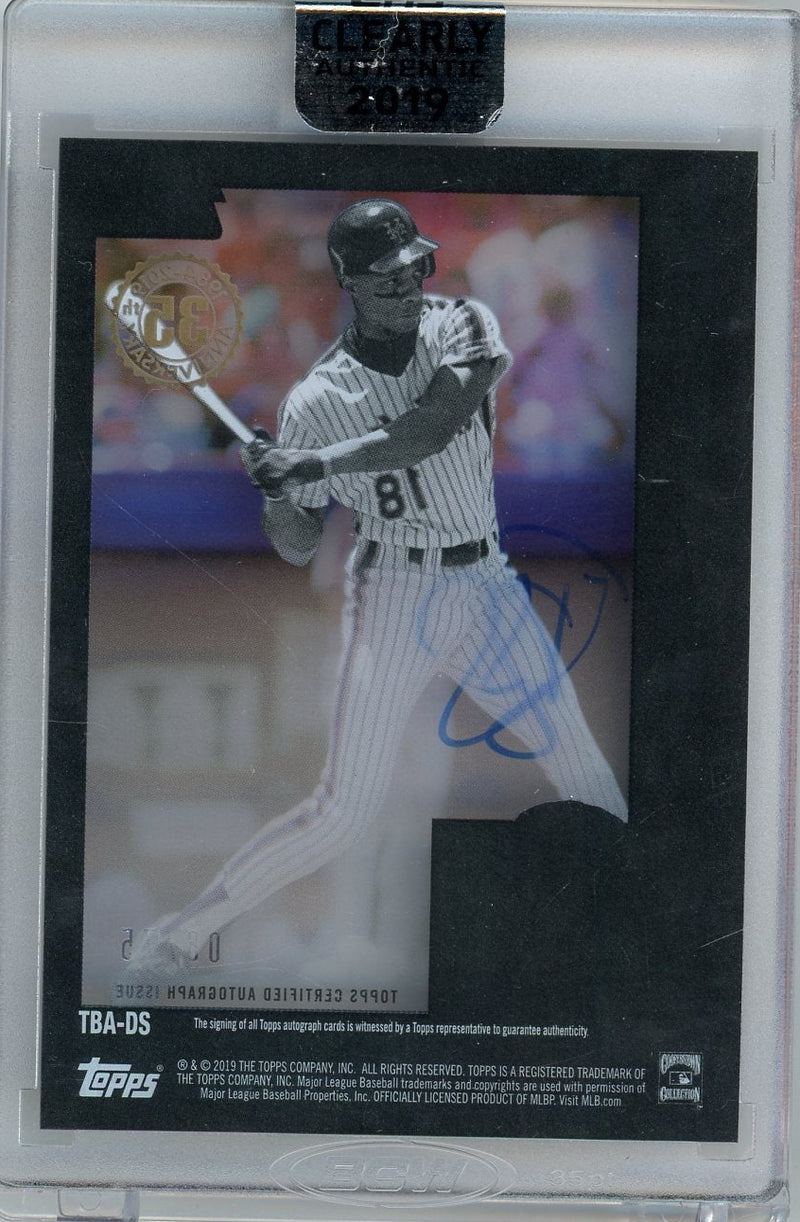 Darryl Strawberry 2019 Topps Clearly Authentic Autograph Black 