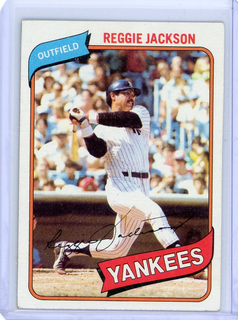 Reggie Jackson 1980 Topps 