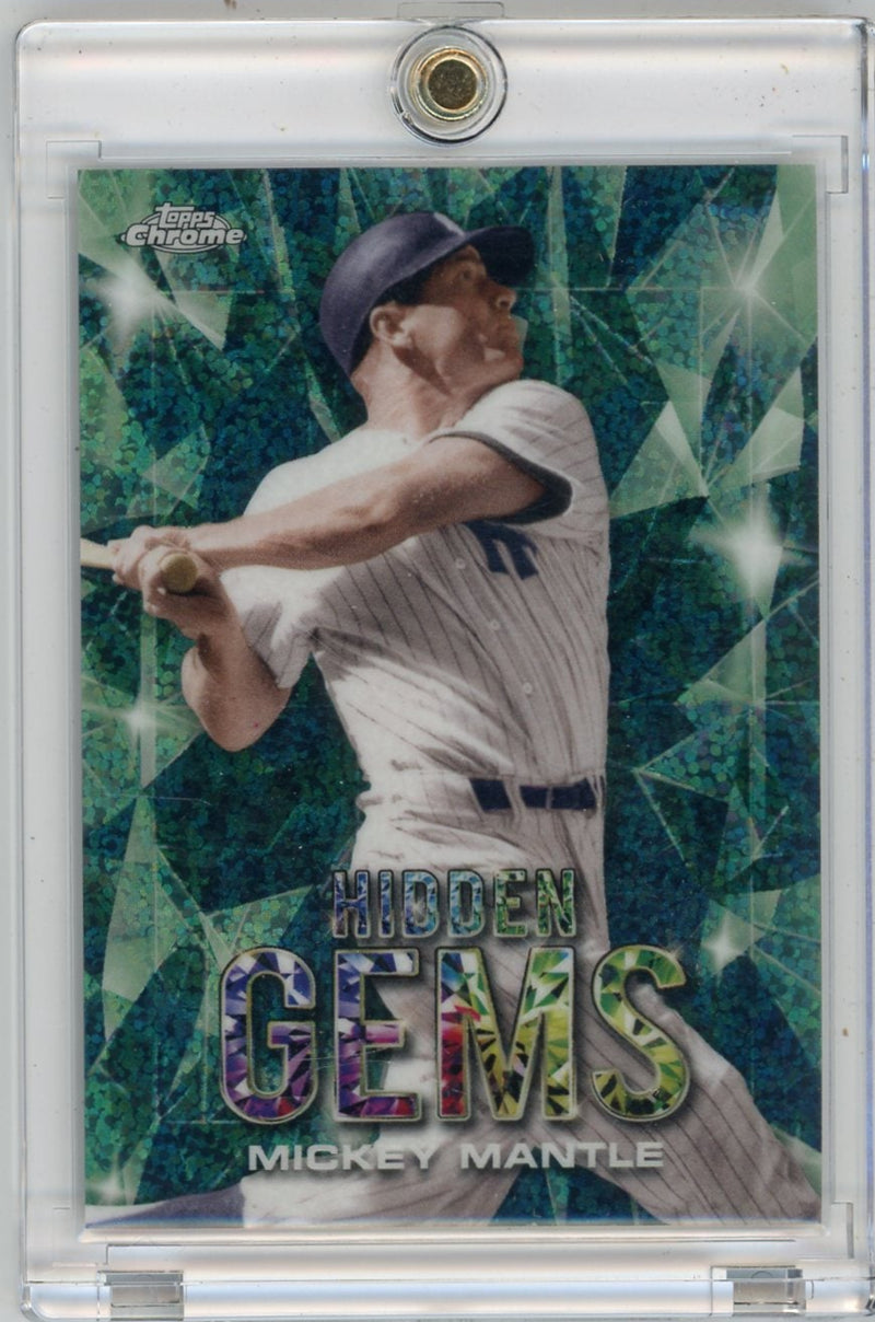 Mickey Mantle 2024 Topps Chrome Hidden Gems SSP