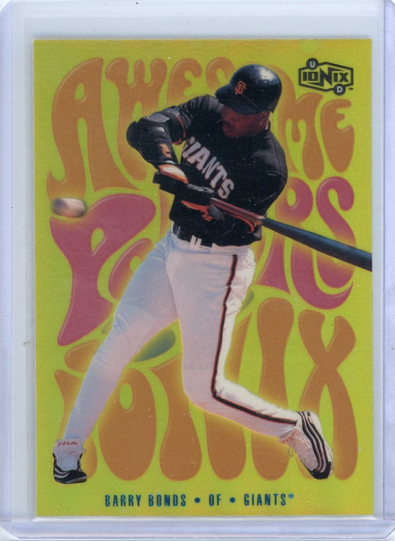 Barry Bonds 2000 Upper Deck Ionix Awesome Powers