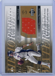 John Elway 2001 Upper Deck Memorable Materials game-used jersey relic
