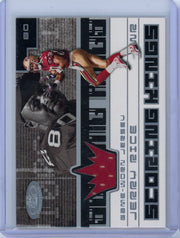 Jerry Rice 2001 Fleer Scoring Kings game-used jersey relic