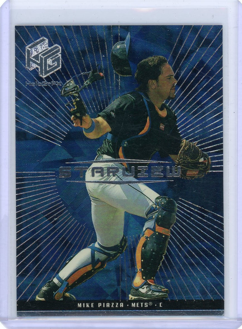 Mike Piazza 1999 Upper Deck HoloGrFX Starview