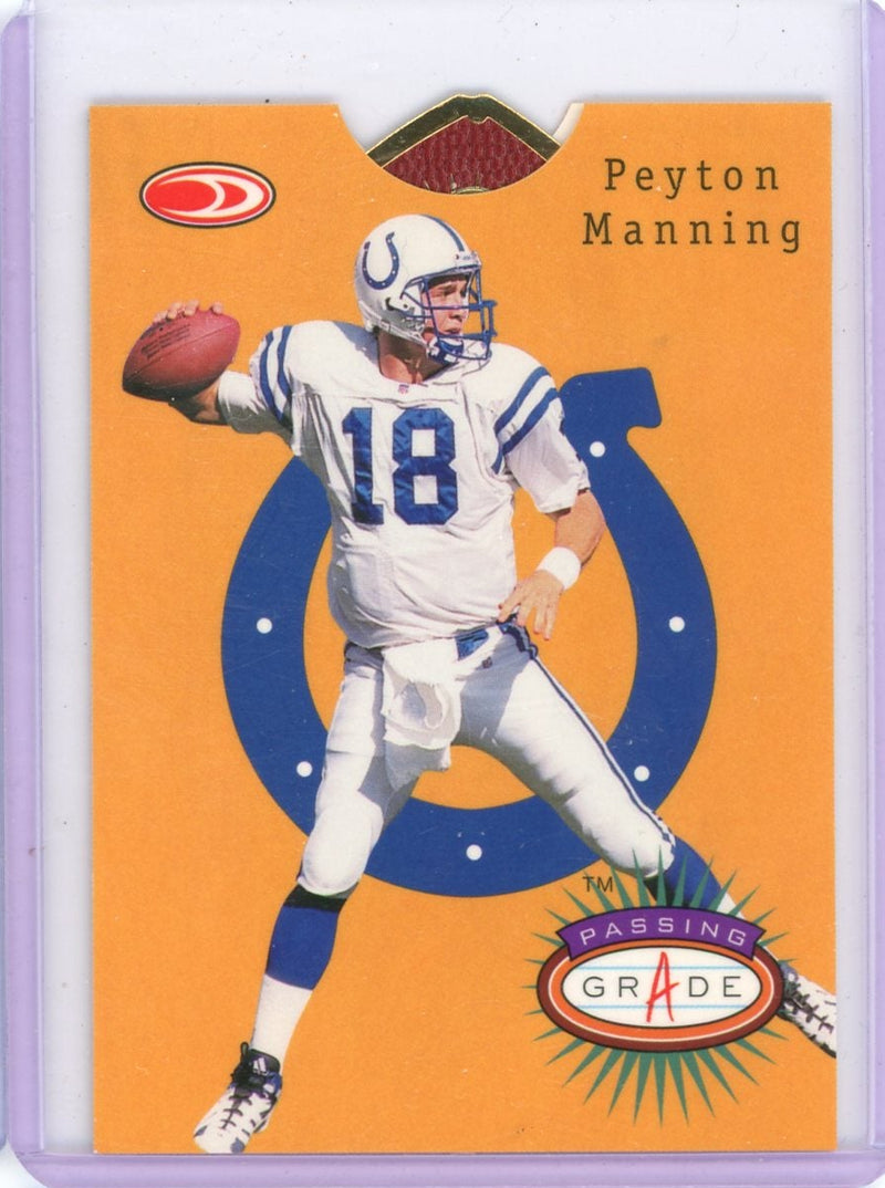 Peyton Manning 1999 Donruss Passing Grade ball w/ envelope 