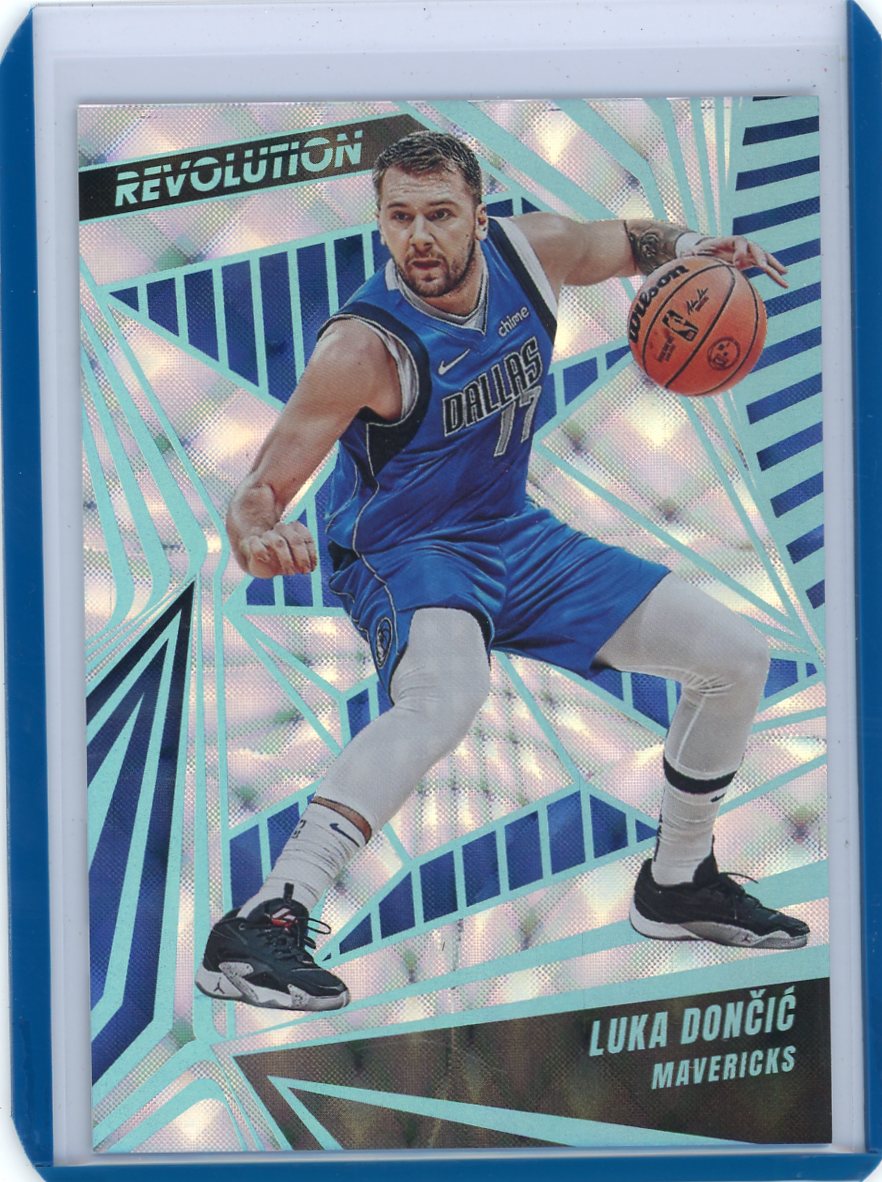 Luka Doncic 2023 Panini Revolution Future Frame #'d 44/60