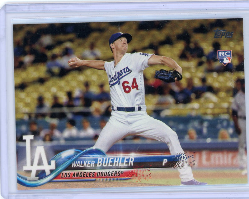 Walker Buehler 2018 Topps rookie card