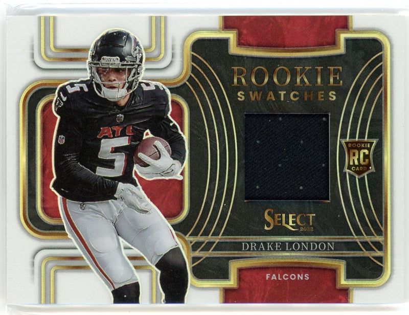 Drake London 2021 Select Rookie Swatches 45/75 