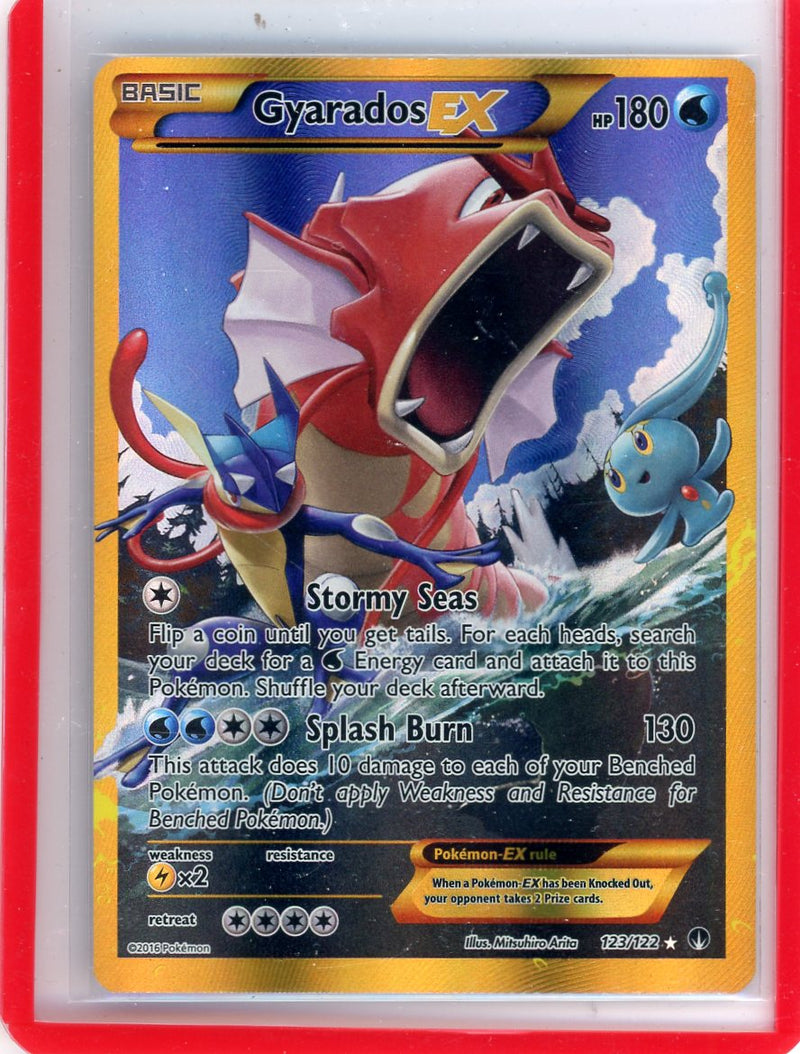 Gyarados EX Pokémon BREAKpoint Secret Rare 