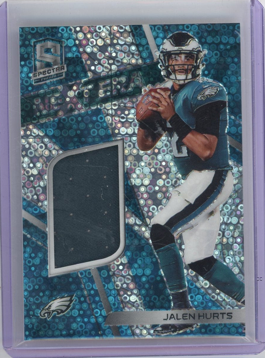 Jalen Hurts 2020 Panini Spectra Next Era relic rookie card #'d 31/75