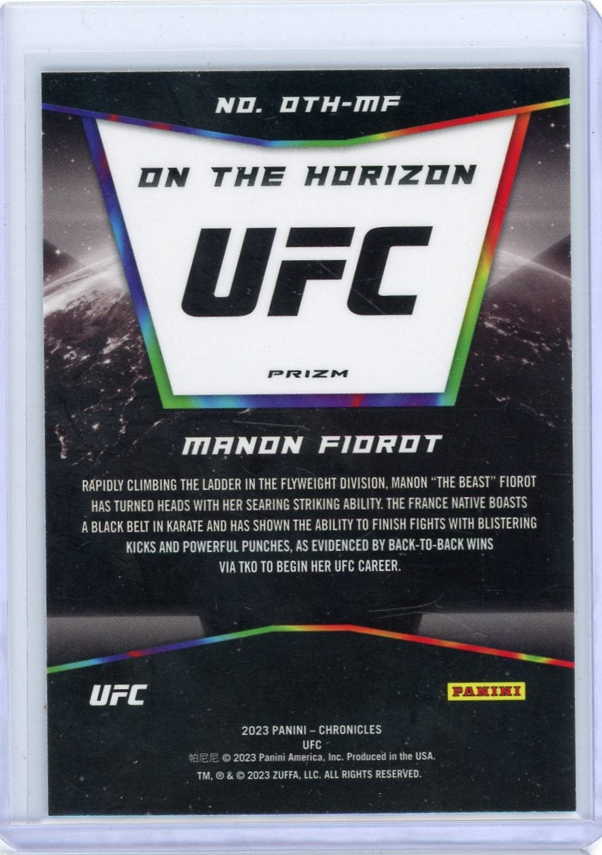 Manon Fiorot 2023 Panini UFC Chronicles On the Horizon SSP