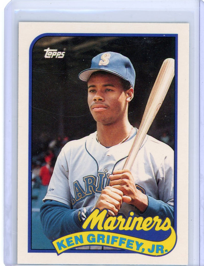 Ken Griffey Jr. 1989 Topps Traded rookie card 