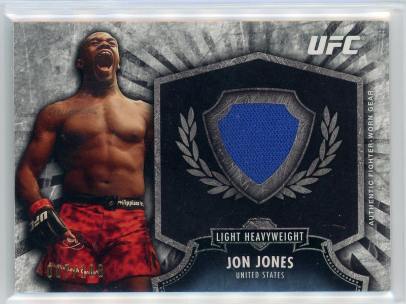 Jon Jones 2012 Topps UFC Bloodlines Fight Relic 